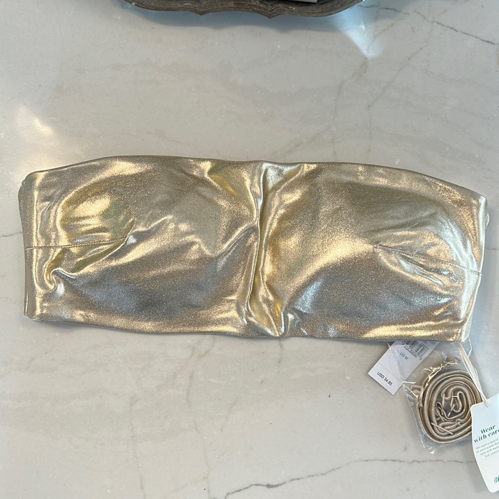 Aerie bandeau bikini top